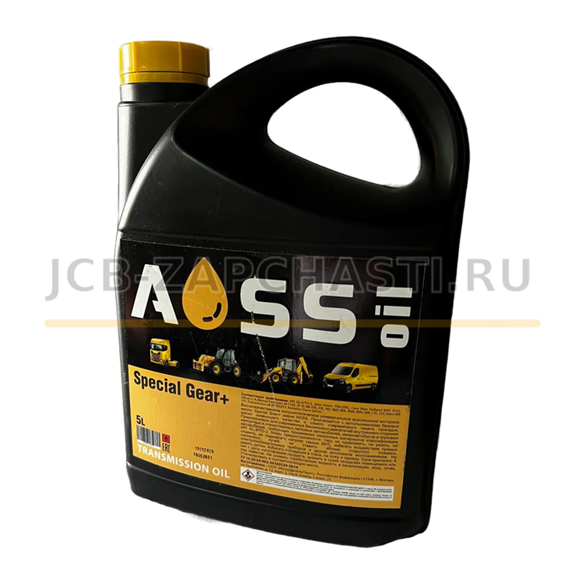 Масло заднего моста Special Gear+ (GL-4, TO-2, мокрые тормоза) 20 л 4000/2203E AOSS