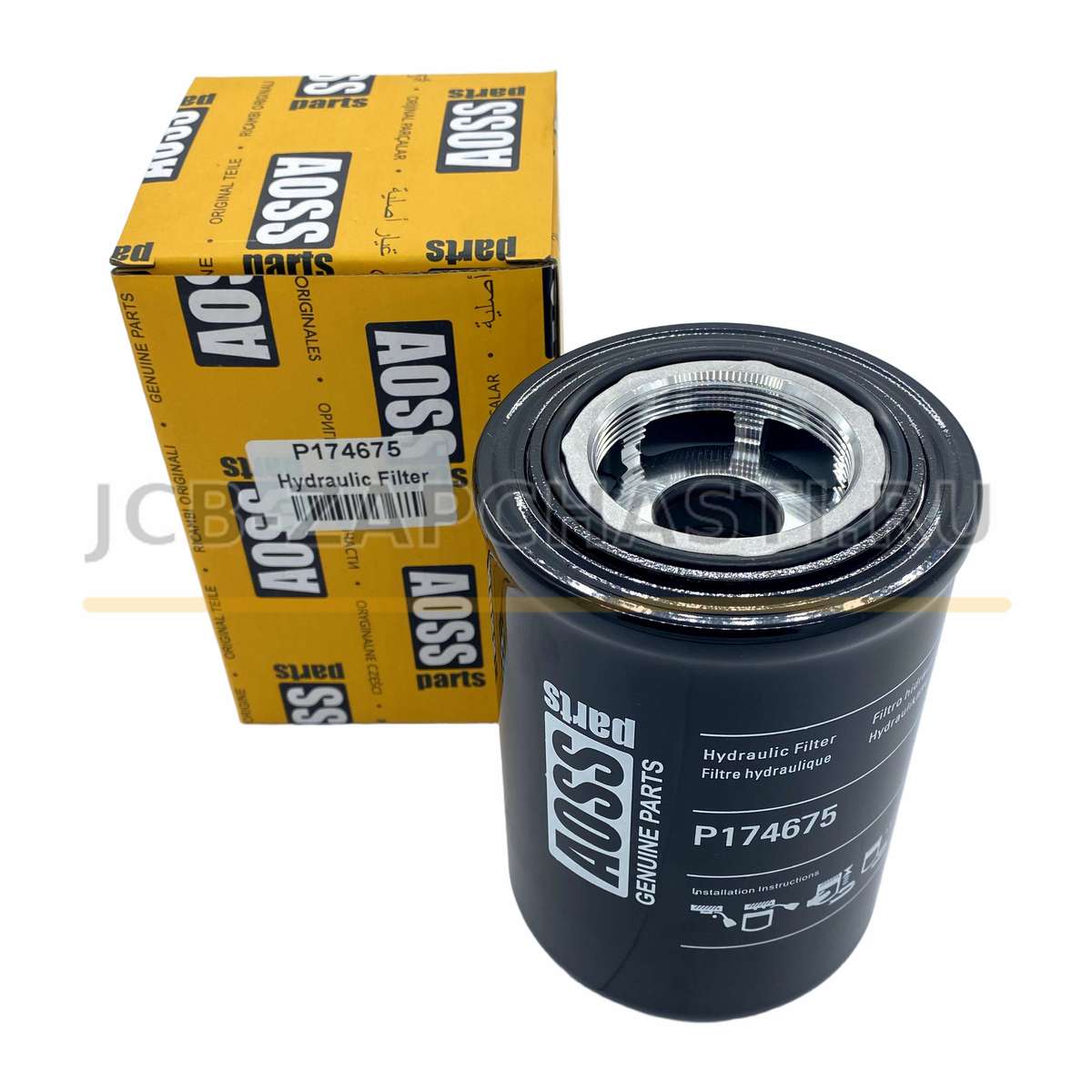 Фильтр гидравлический ST30081 (1/20) P174675 123-8189 4202505 04697505 AOSS