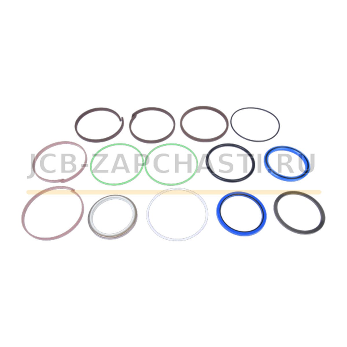 Комплект уплотнений гидроцилиндра стрелы 331/39036 JCB