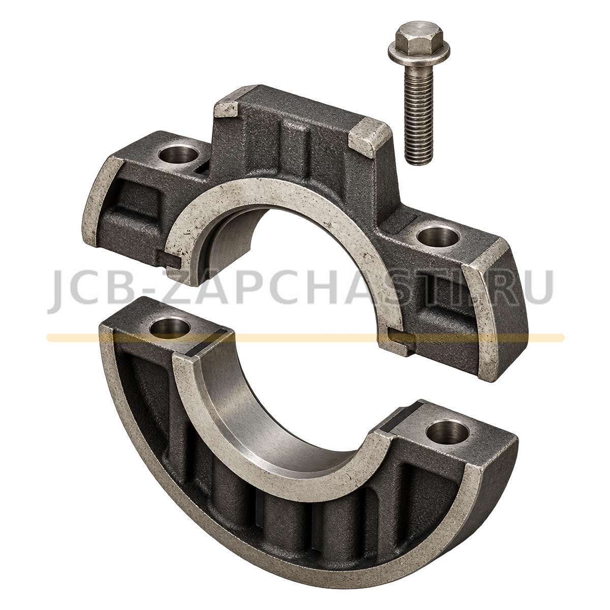 Держатель шейки коленвала (постель коленвала) (JCB) 02/634004