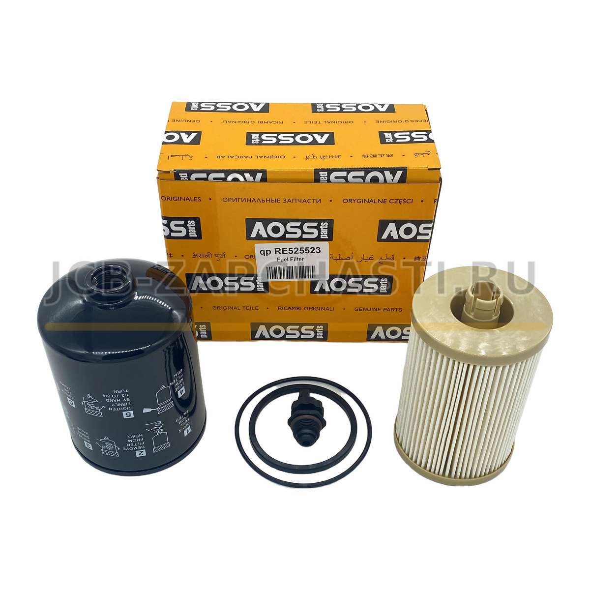 Фильтр топливный комплект RE525523 (RE523236 + RE520906) AOSS