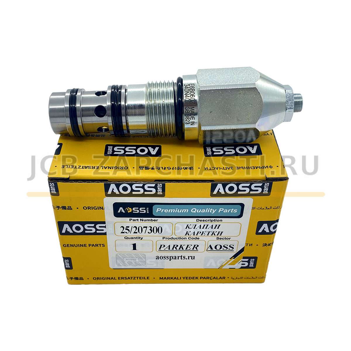 Клапан каретки 25/207300 E6B060Z310N409 PARKER/JCB Оригинал