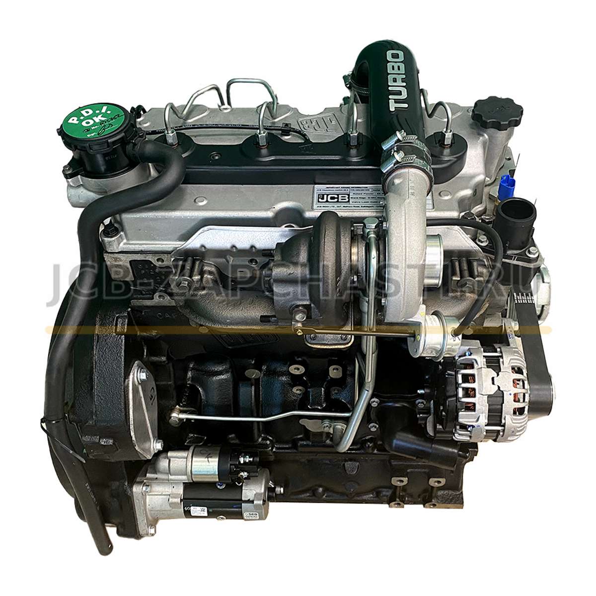 Двигатель 444NA 3CX 68kW 12V 320/45010 восстановленный заводом REMAN JCB ИНДИЯ